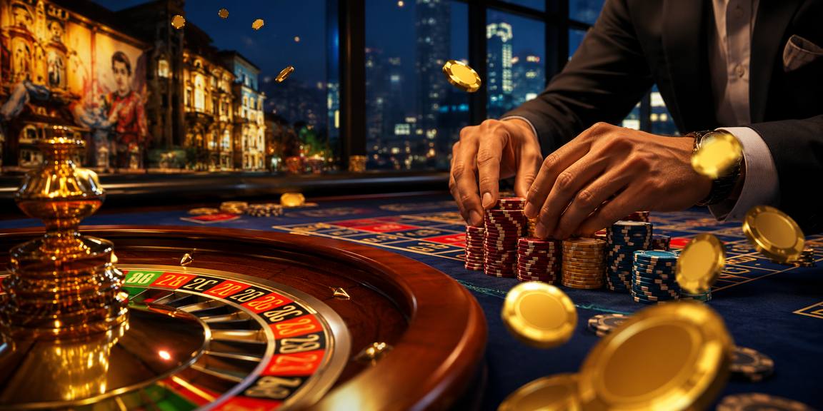 Baccarat, Roulette dan Blackjack Bersama Dealer Sebenar